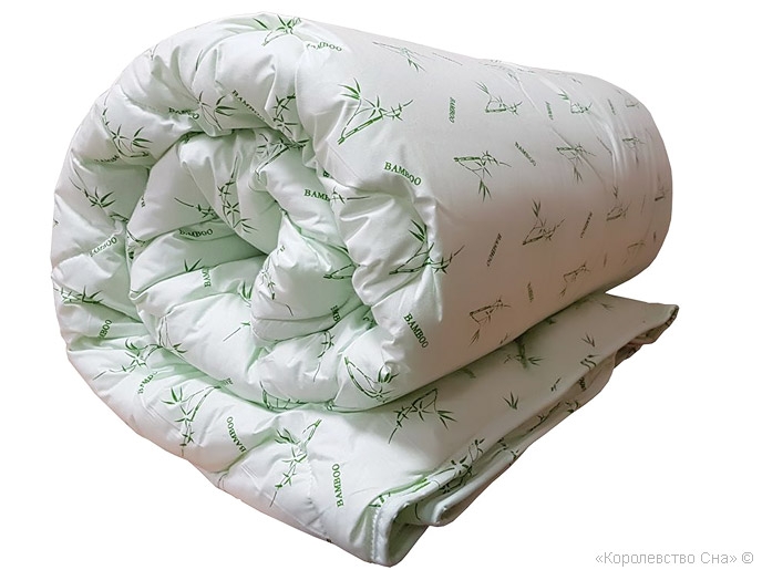 Одеяло стёганое всесезонное с наполнителем Бамбук, 200х220 см