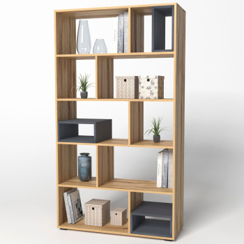 Стеллаж "Инсар" ИВ-117.04, цвет Дуб Наварра