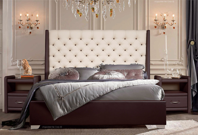 Кровать Марта, с подъемным механизмом, разные цвета